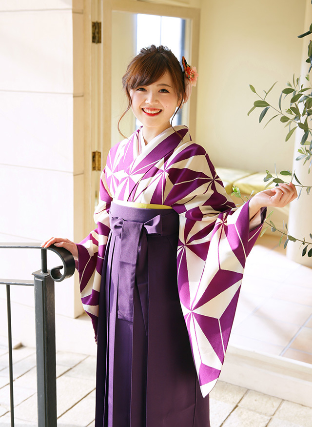 さいたま市大宮フォトスタジオラヴュー本店で撮影されたレンタル袴と卒業記念写真5