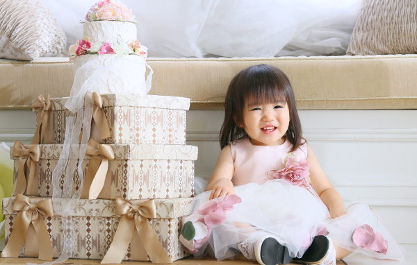 さいたま市大宮、豊島区池袋の写真館、フォトスタジオラヴューの「お誕生日」記念写真