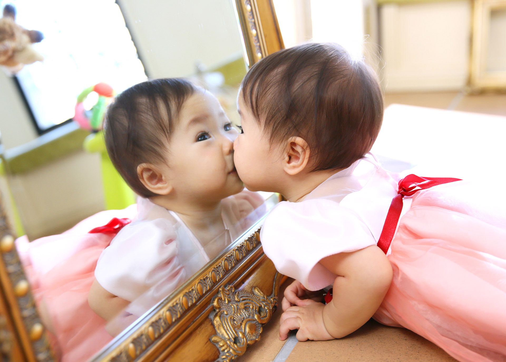 さいたま市大宮の写真館、フォトスタジオラヴュー本店で撮られたお誕生日写真