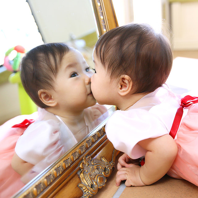 さいたま市大宮の写真館、フォトスタジオラヴュー本店で撮られたお誕生日写真