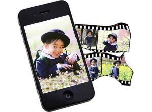 さいたま市大宮、豊島区池袋の写真館、フォトスタジオラヴューのアイテム「スマホムービー」祖父母様やご親戚で思い出を共有して楽しみましょう。