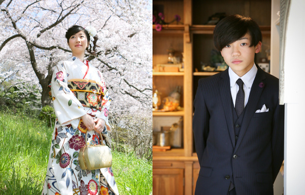 さいたま市大宮、豊島区池袋の写真館、フォトスタジオラヴューの成人式記念写真