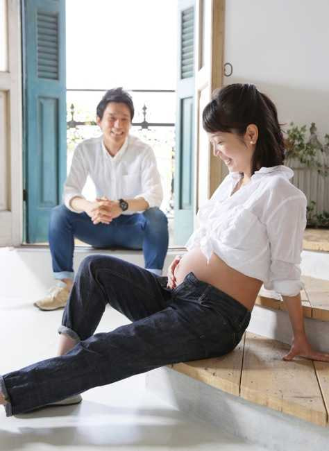 さいたま市大宮フォトスタジオラヴュー本店で撮影されたマタニティフォト２