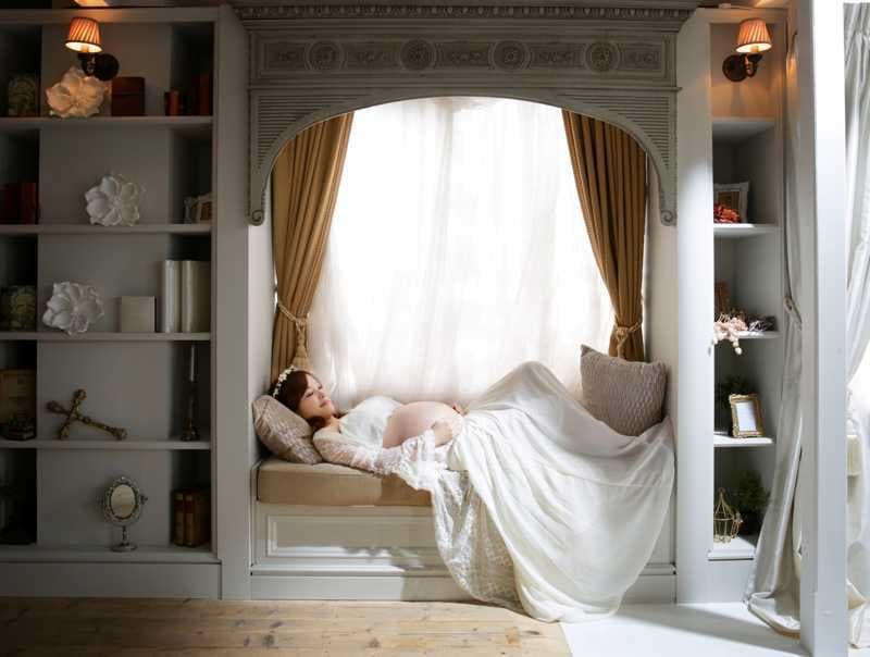 さいたま市大宮フォトスタジオラヴュー本店で撮影されたマタニティフォト５