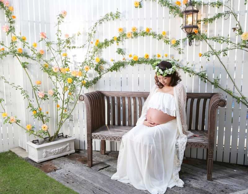 さいたま市大宮フォトスタジオラヴュー本店で撮影されたマタニティフォト７