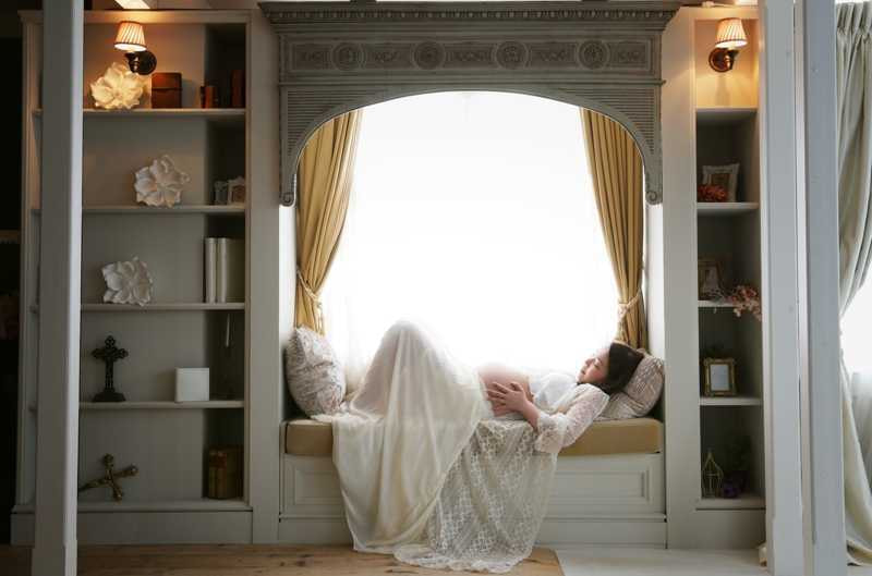 さいたま市大宮フォトスタジオラヴュー本店で撮影されたマタニティフォト１５