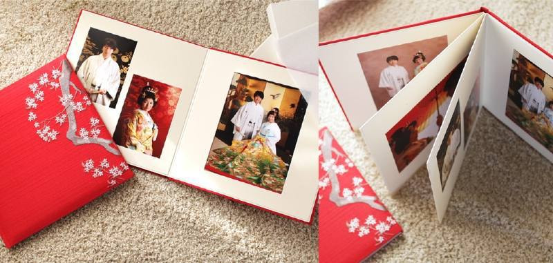 さいたま市大宮フォトスタジオラヴュー本店のウェディングフォト、六面台紙仕上げ