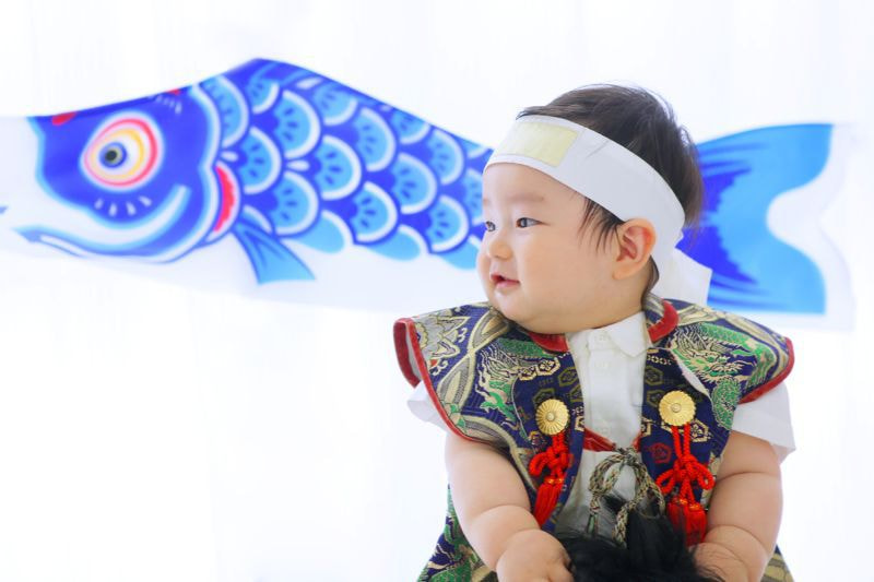 さいたま市大宮そごう写真館ラヴューで撮影された端午の節句記念写真