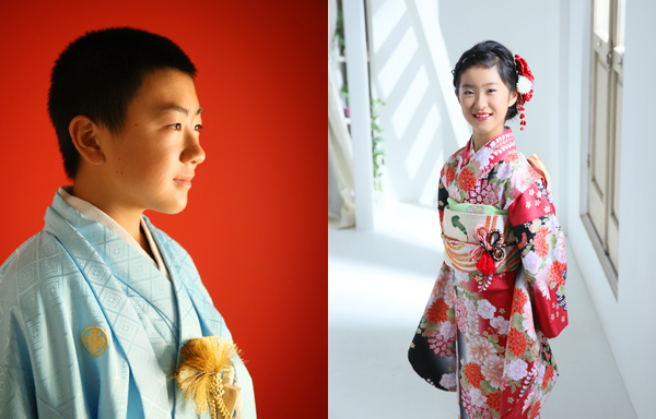 さいたま市大宮フォトスタジオラヴュー本店で撮影された1/2成人式記念写真