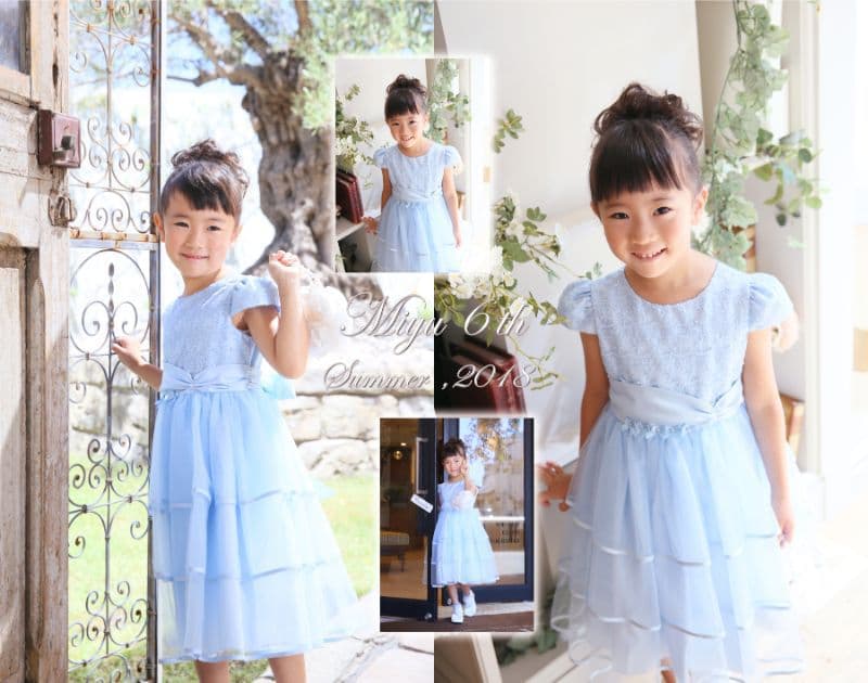 さいたま市大宮、豊島区池袋の写真館、フォトスタジオラヴューのバースデーフォト_コラージュ１