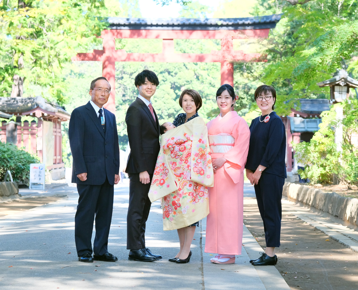 さいたま市大宮、豊島区池袋の写真館、フォトスタジオラヴューで撮影されたお宮参り３
