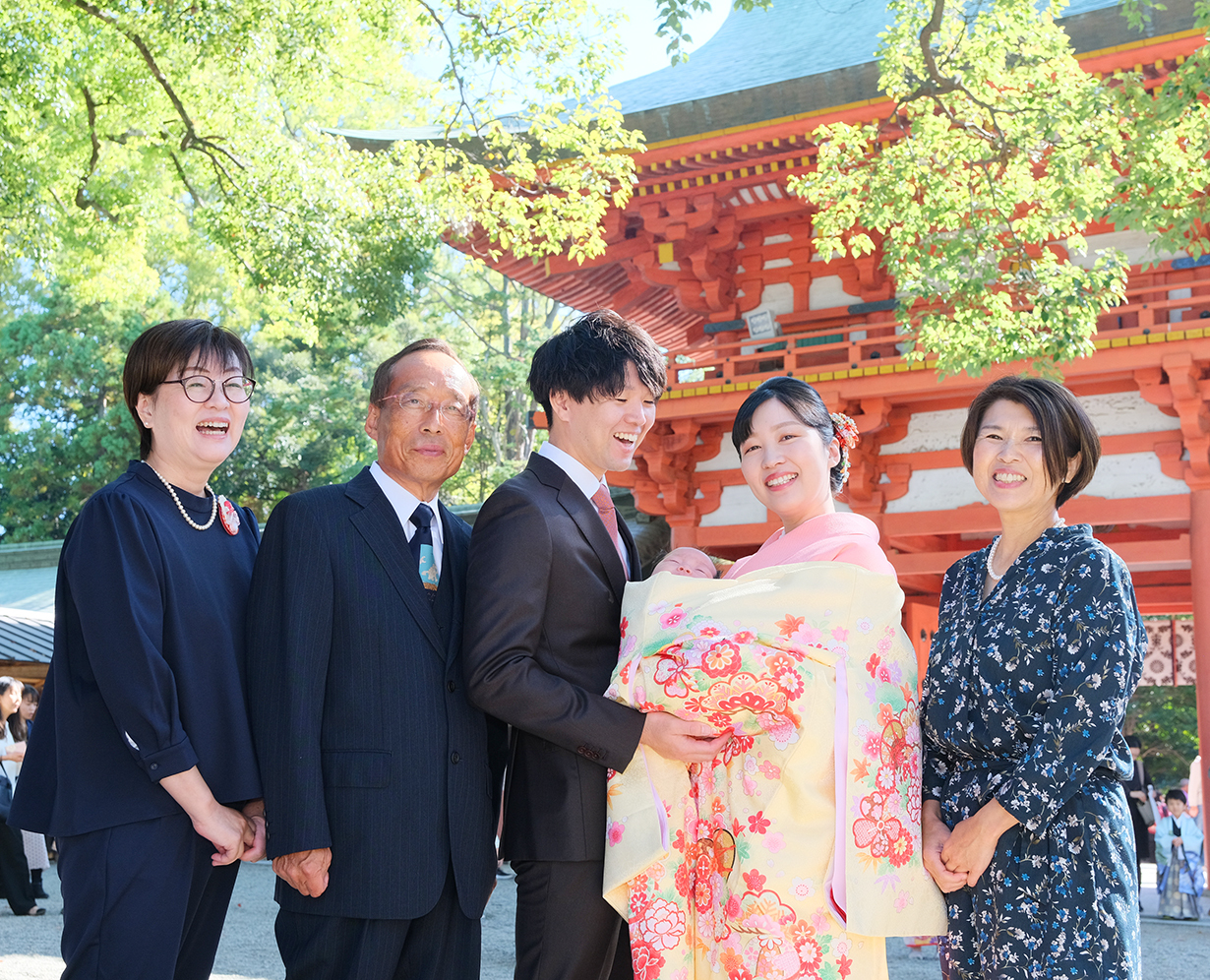 さいたま市大宮、豊島区池袋の写真館、フォトスタジオラヴューで撮影されたお宮参り７