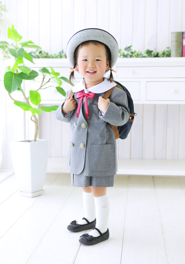 さいたま市大宮そごう写真館ラヴューで撮影された入園記念写真１