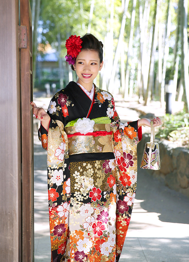 さいたま市大宮、豊島区池袋の写真館、フォトスタジオラヴューのロケ成人式記念写真１