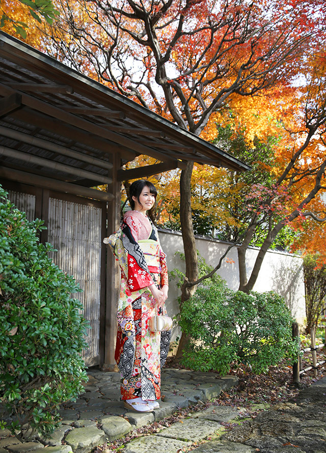 さいたま市大宮、豊島区池袋の写真館、フォトスタジオラヴューのロケ成人式記念写真８