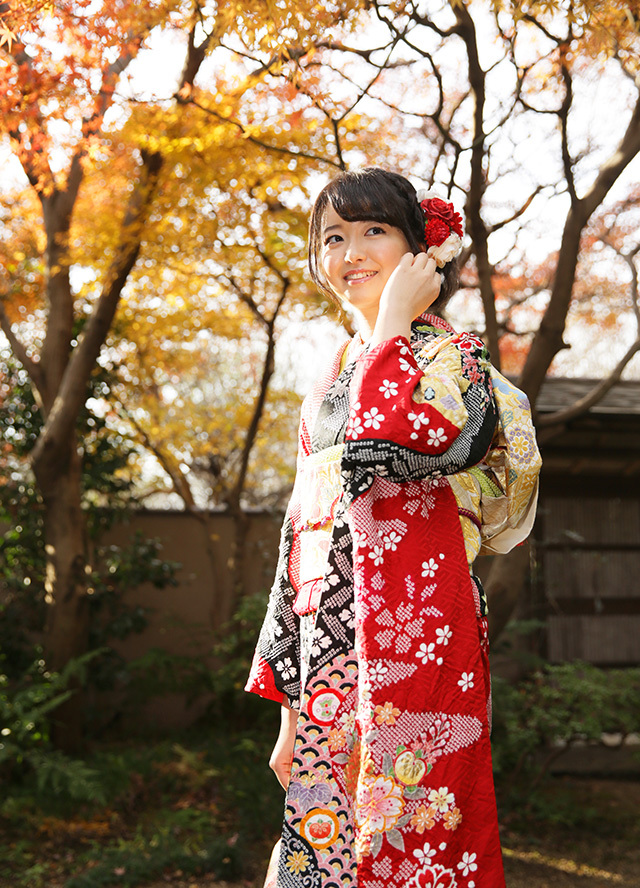 さいたま市大宮、豊島区池袋の写真館、フォトスタジオラヴューのロケ成人式記念写真２０