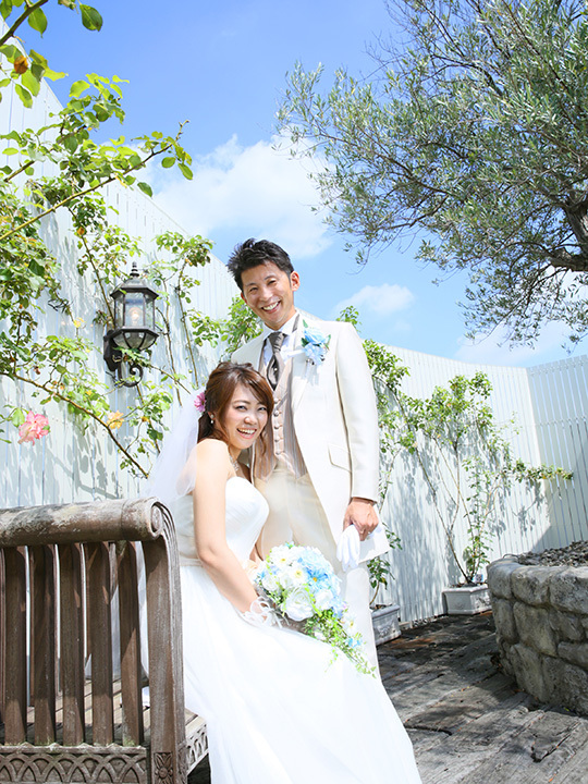 フォトウェディング_スタジオ_さいたま市_屋上ガーデン