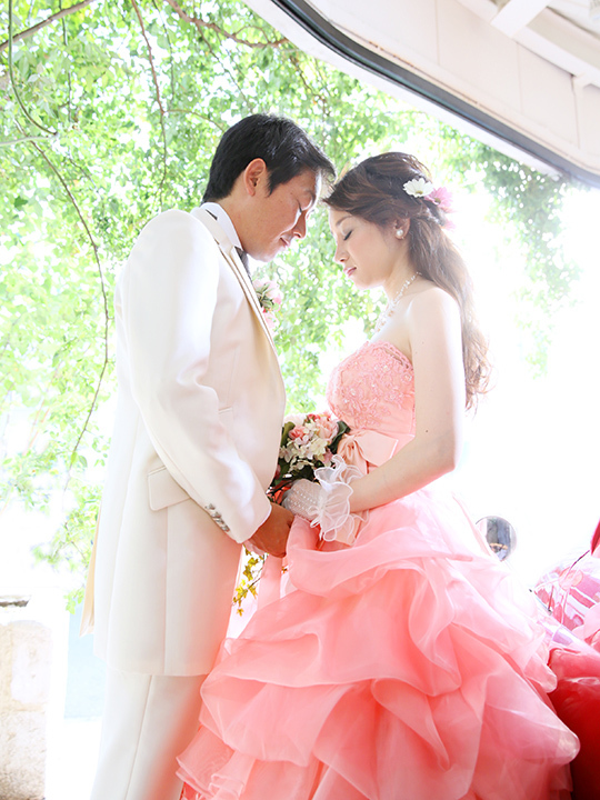 フォトウェディング_スタジオ_さいたま市_屋上ガーデン _バラ