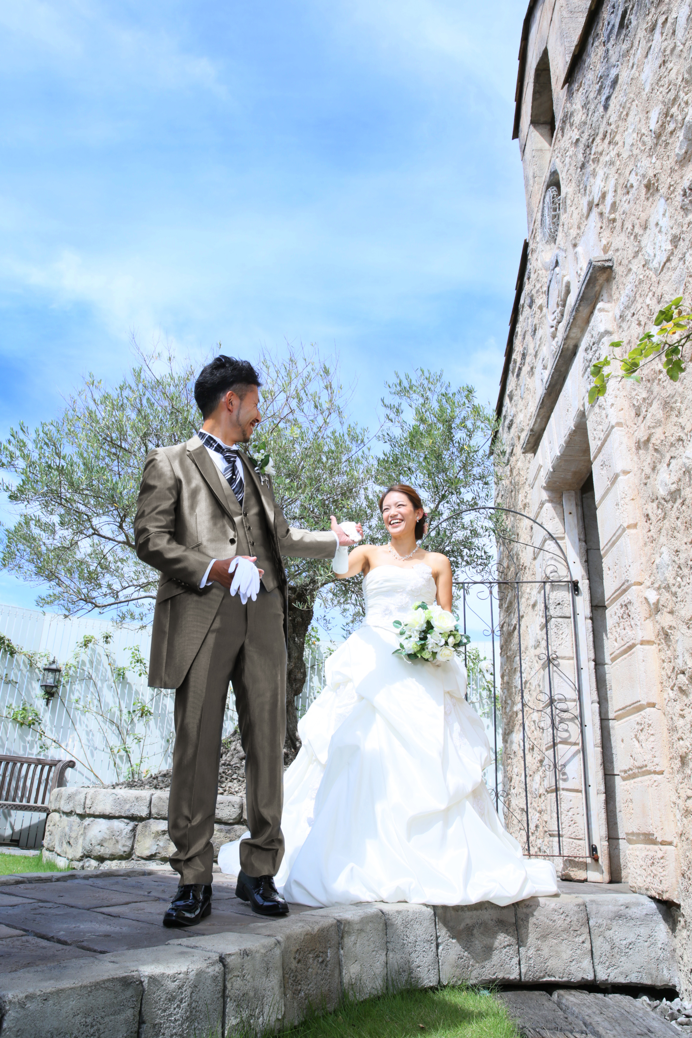 フォトウェディング_スタジオ_さいたま市_屋上ガーデン