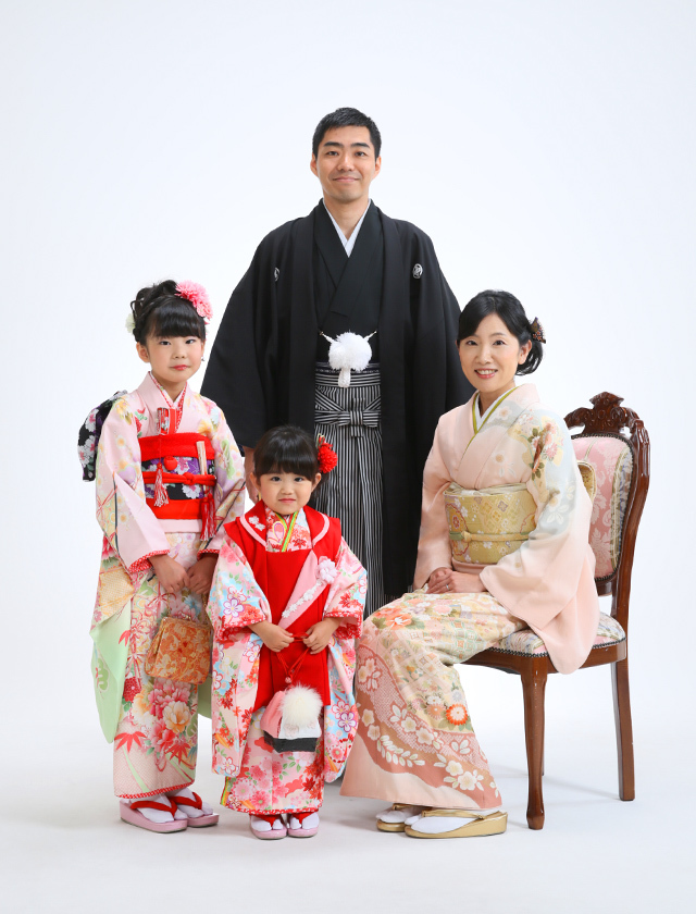 さいたま市大宮フォトスタジオラヴュー本店で撮影された七五三記念写真２５