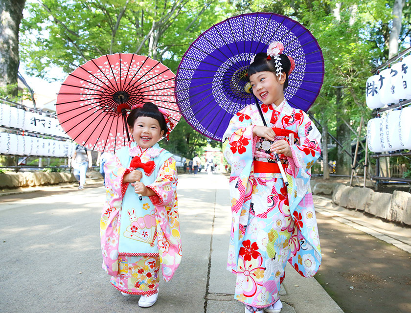 さいたま市　大宮　フォトスタジオラヴュー本店　ロケーション　七五三記念写真