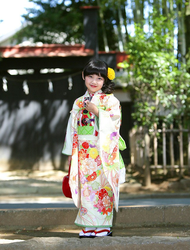 さいたま市　大宮　フォトスタジオラヴュー本店　ロケーション　七五三記念写真