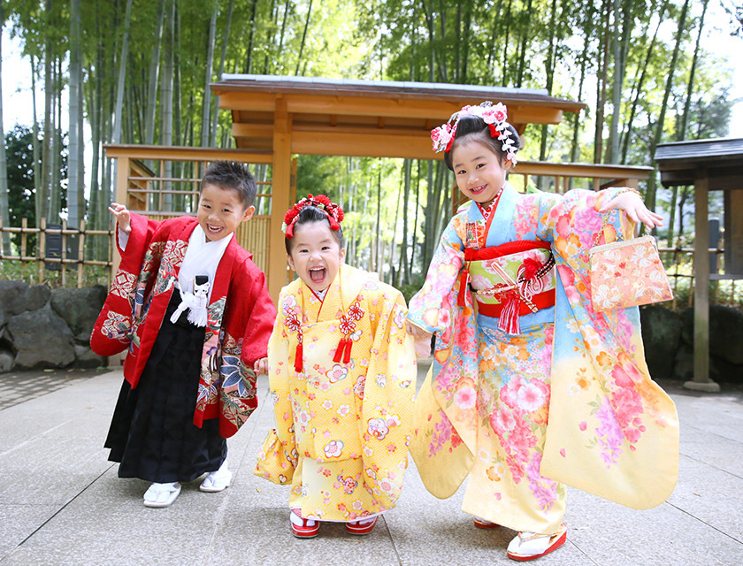 さいたま市　大宮　フォトスタジオラヴュー本店　ロケーション　七五三記念写真
