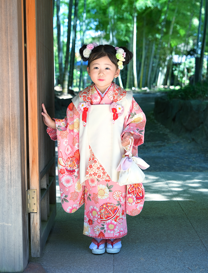 さいたま市　大宮　フォトスタジオラヴュー本店　ロケーション　七五三記念写真