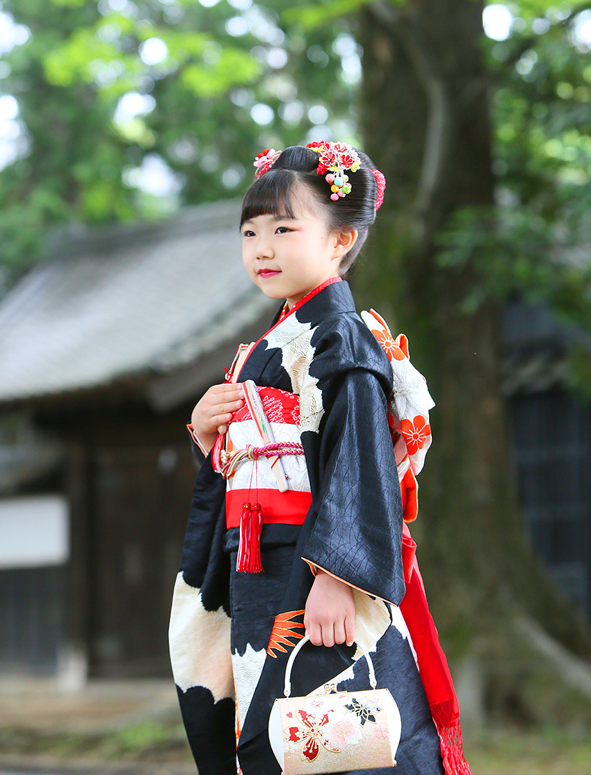 さいたま市　大宮　フォトスタジオラヴュー本店　ロケーション　七五三記念写真