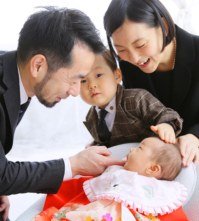 さいたま市大宮、豊島区池袋の写真館、フォトスタジオラヴューで撮影されたお宮参り７