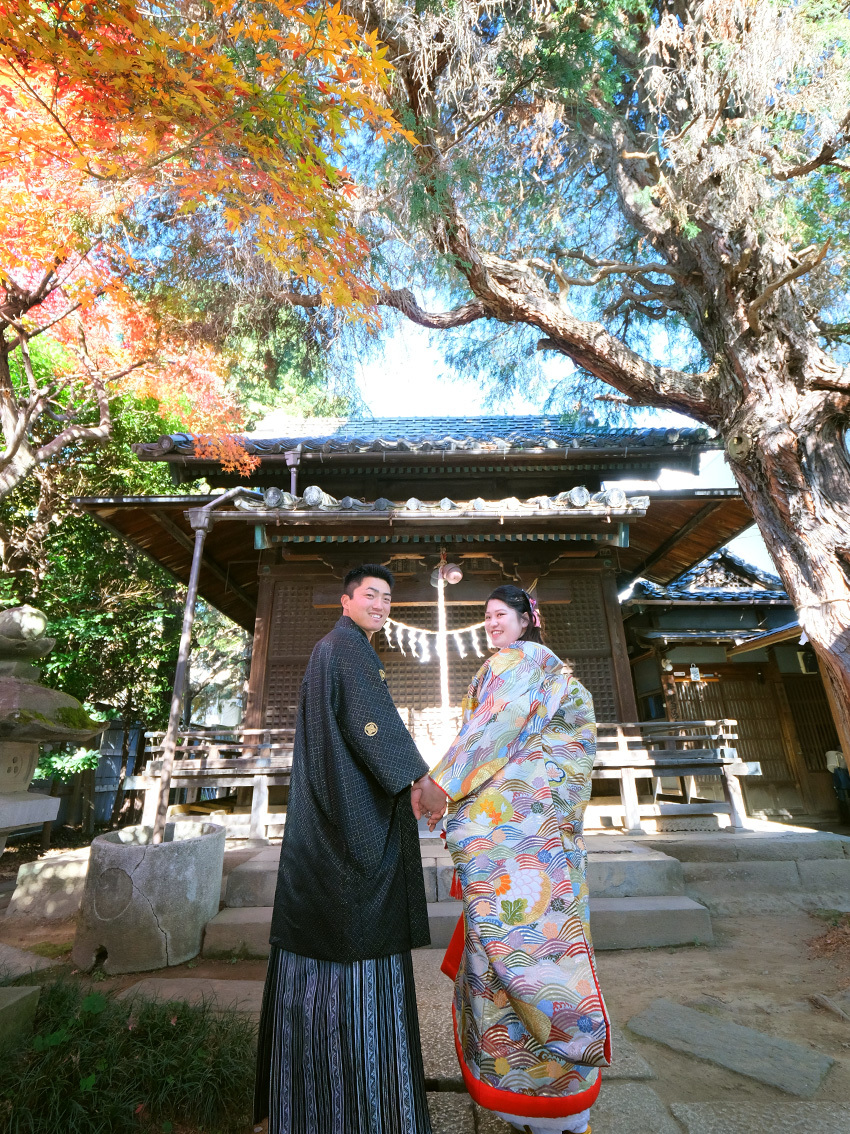 フォトウェディング_川越ロケ