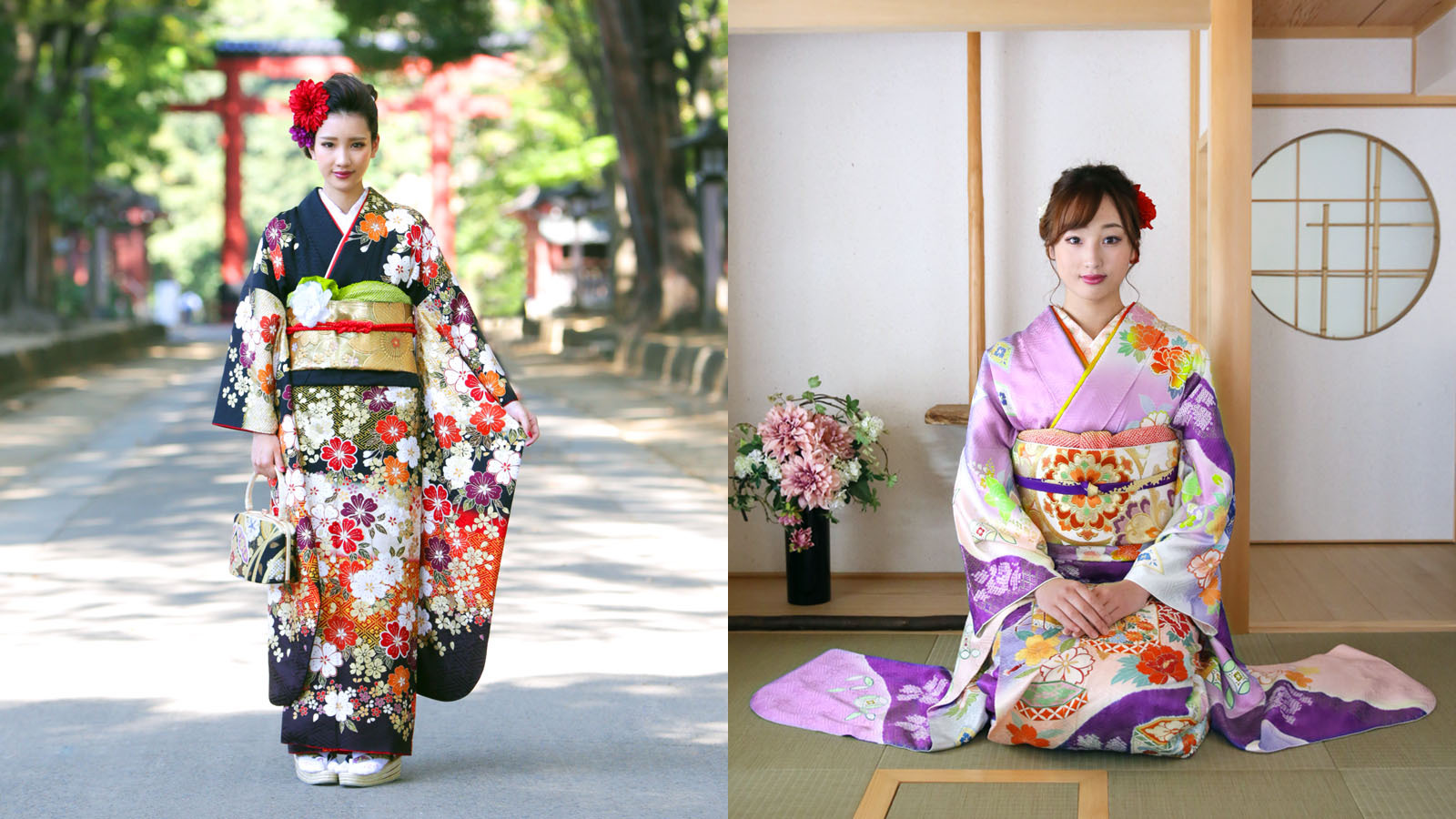 さいたま市大宮、豊島区池袋の写真館、フォトスタジオラヴューの成人式は二回楽しめます。