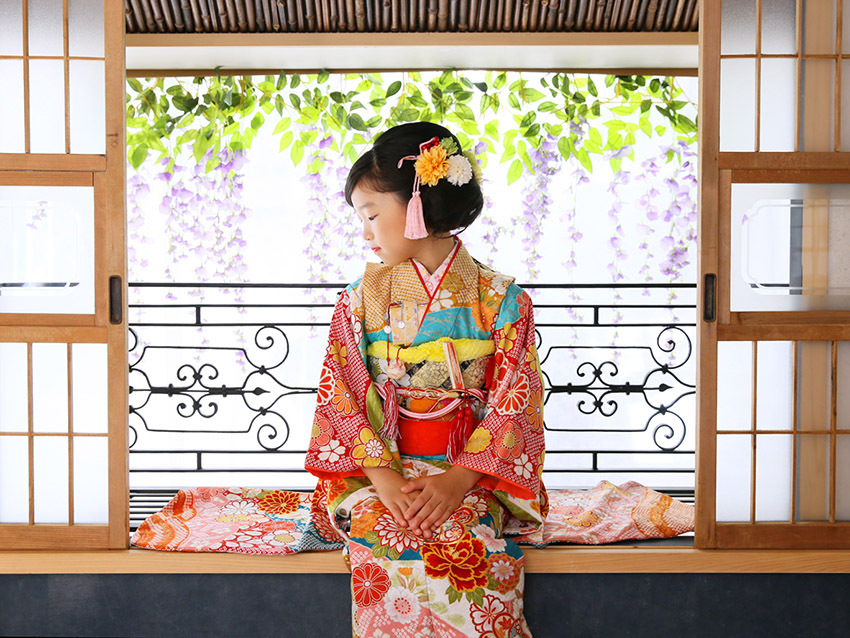 さいたま市大宮、フォトスタジオラヴュー本店の七五三記念写真１