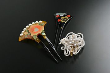 さいたま市大宮、豊島区池袋の写真館、フォトスタジオラヴューの訪問着の衣裳持ち込みリスト：１７_髪飾り